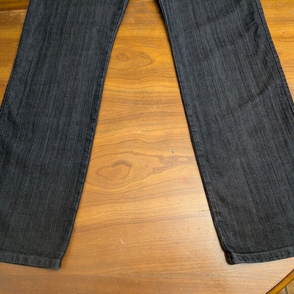 ALBERTO Mens Black Revolution Denim Stretch Modern Fit Super T400 Jeans 40x34 - Picture 5 of 16